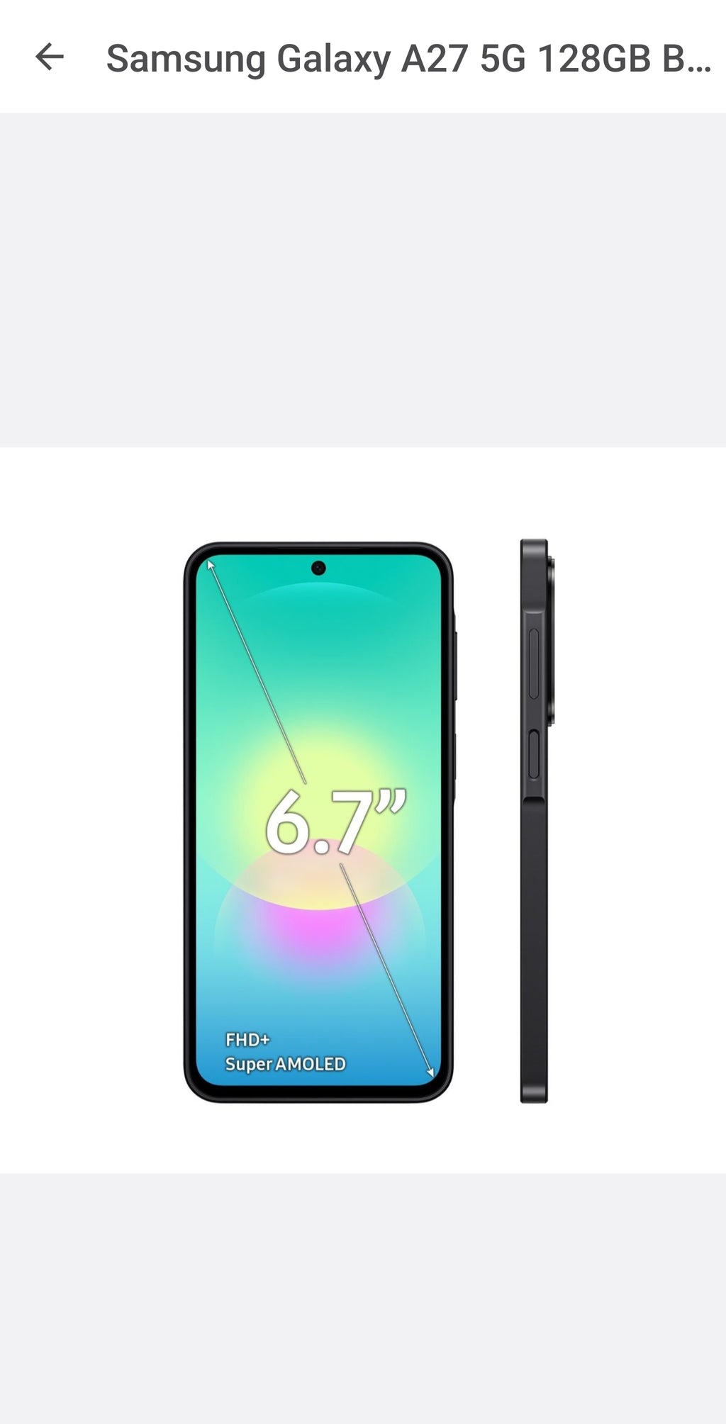 Samsung Galaxy A27